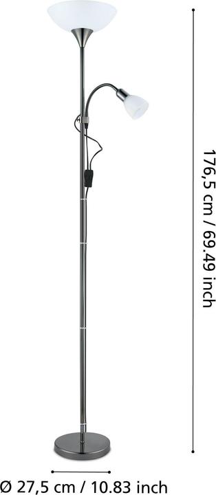 Image du produit EGLO Jusqu'à 2 (630 lm, E27)