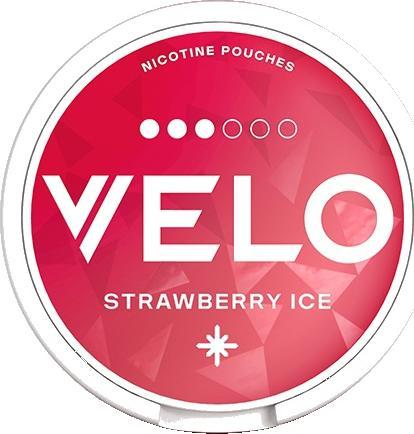 Image du produit Velo Glace à la fraise (Pochettes de nicotine, 10 mg)