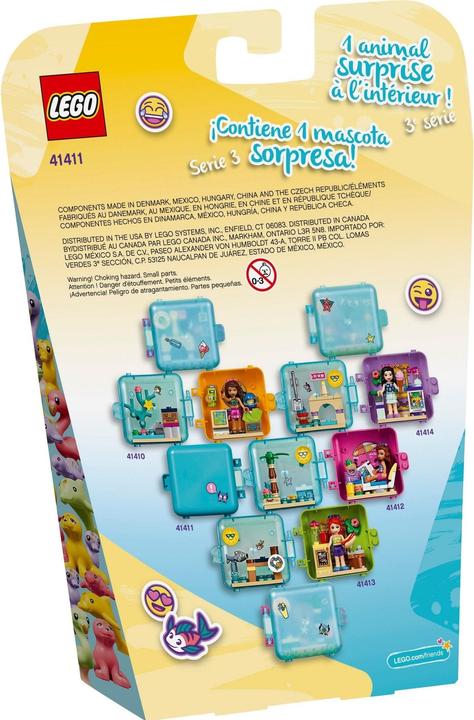 Produktbild LEGO Stephanies Sommer Würfel Strandparty (41411, LEGO Friends)