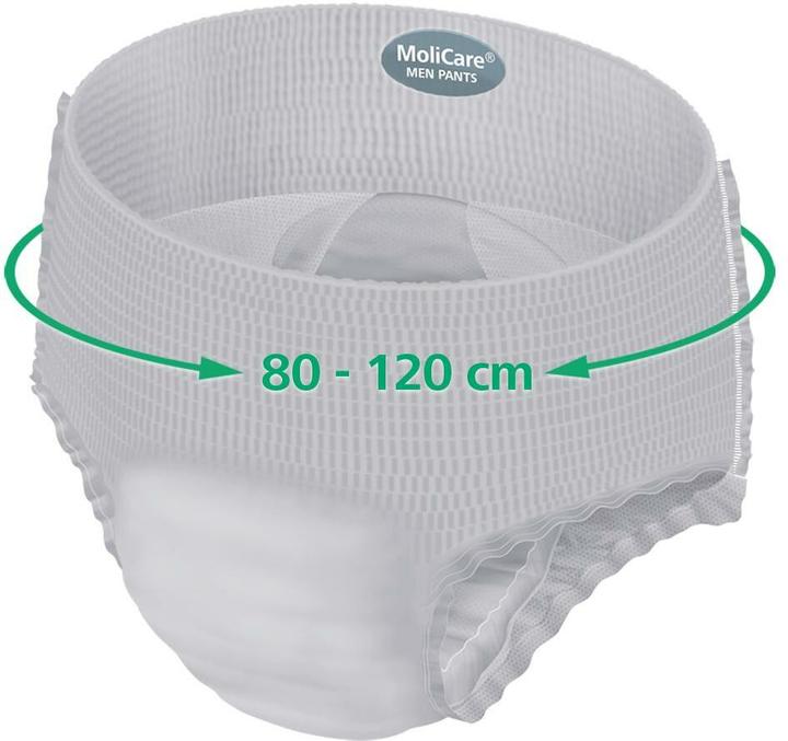 Actual product image MoliCare Men Pants 7 Incontinence Pants (8 x, M)