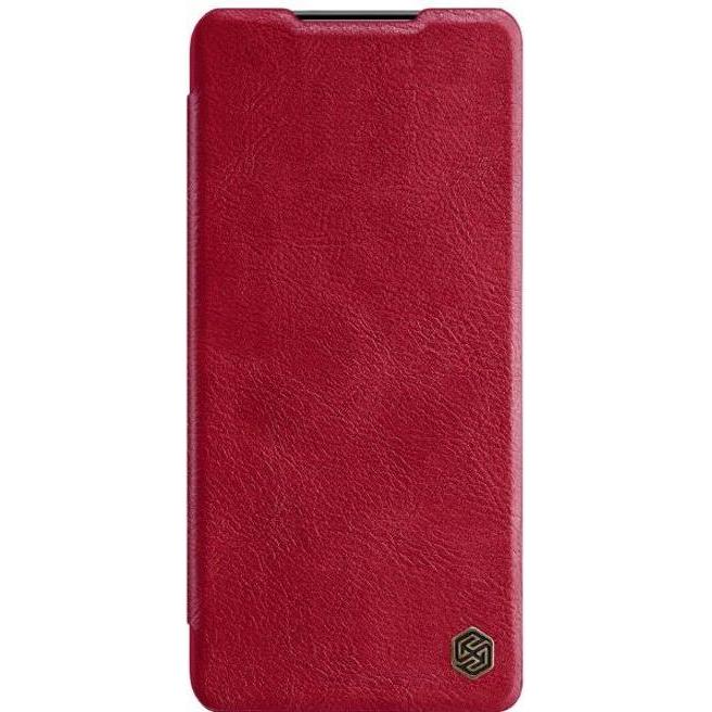 Nillkin Qin Series (Samsung Galaxy S21), Smartphone Hülle, Rot