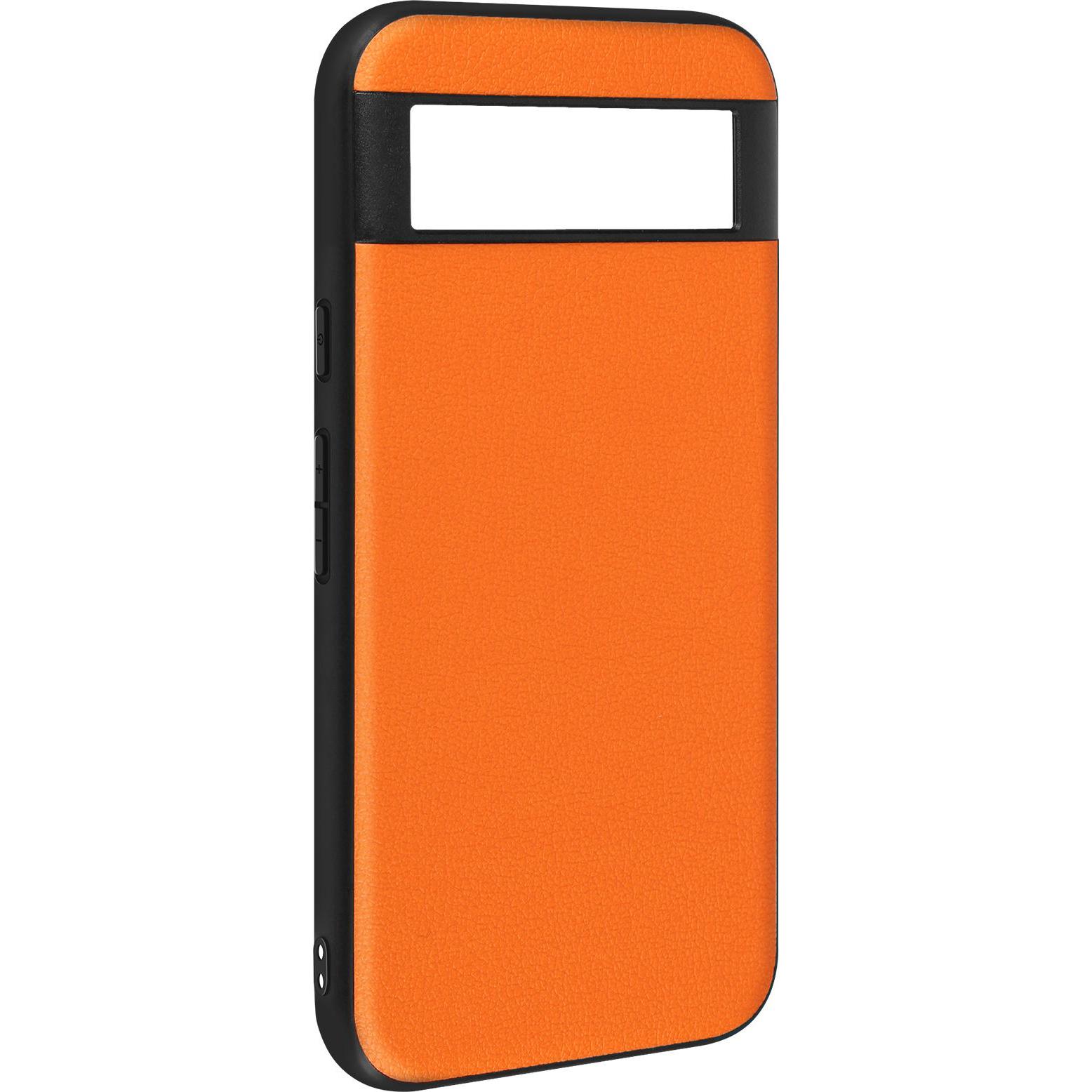 Avizar Cowhide Cover Series (Google Pixel 8a), Smartphone Hülle, Orange
