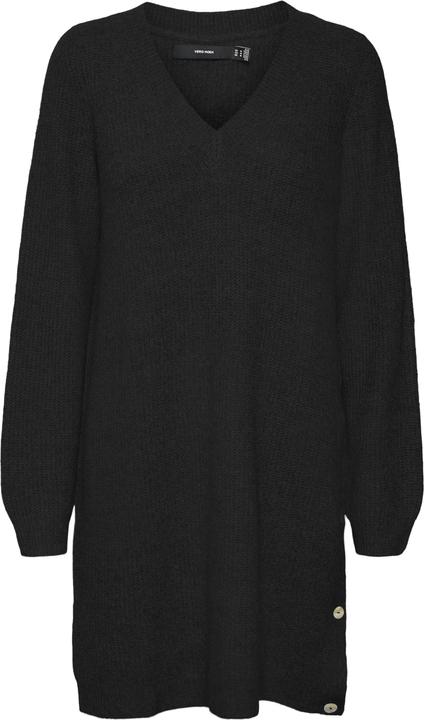 Produktbild Vero Moda VMTINI LS V-NECK SHORT DRESS BOO Strickkleid (XS)
