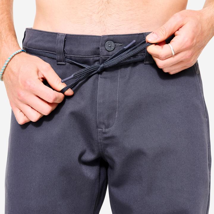 Actual product image Oxelo Hose Chino Skateboarding - CN500 Heavy grau (S)