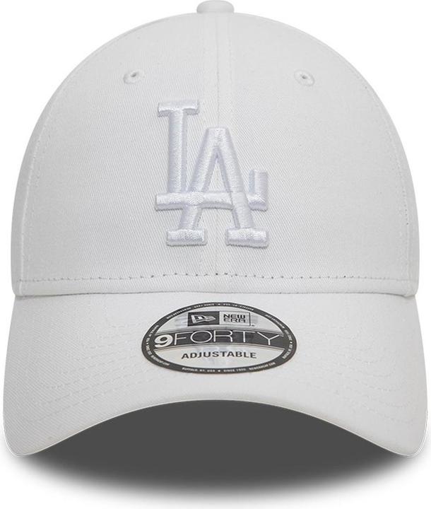 Produktbild New Era 9Forty Strapback Cap - Los Angeles Dodgers Weiss (One Size)