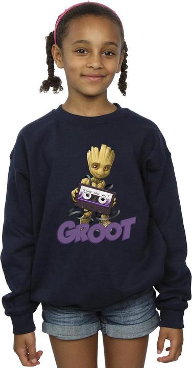 Produktbild Guardians of the Galaxy Groot Casette Sweatshirt Mädchen (104)