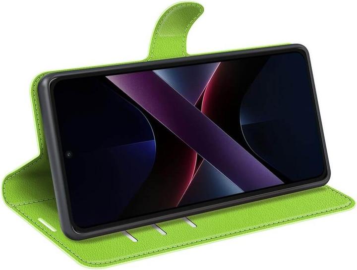 Actual product image Cover-Discount Leder Etui Hülle (Xiaomi Poco X7 Pro)