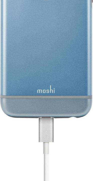 Actual product image Moshi iGlaze for iPhone 6/6S Plus Arctic Blue (Apple iPhone 6 Plus)