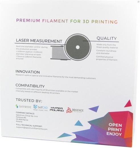 Produktbild Filament / PETG / TRANSPARENT BLUE / 1,75 mm / 1 kg (PETG, 1.75 mm, 1000 g, Blau)