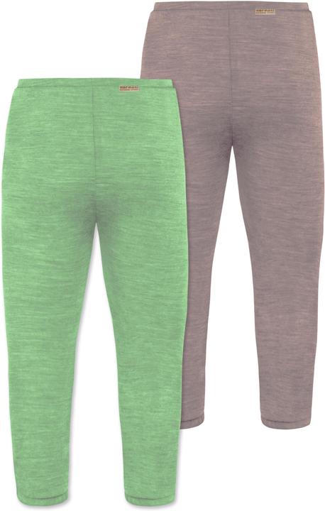 Produktbild Normani 2er Pack Baby Merino Unterhose mit Füssen - 9539 (92)