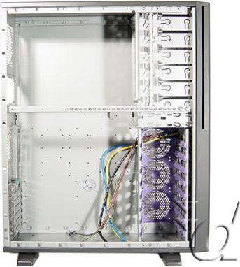 Produktbild Chieftec CA-01B-B-SL-OP Mesh-Big, schwarz/silber (ATX)
