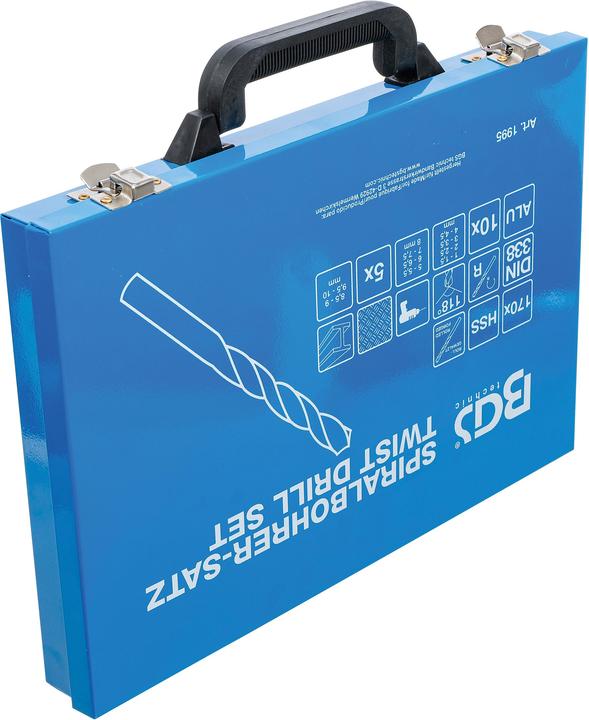 Image du produit BGS Spiralbohrer-Satz (1-10 millimètres)