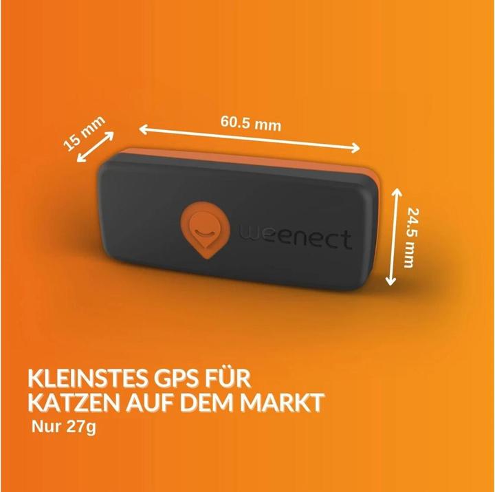 Immagine prodotto Weenect GPS-Tracker XS für Katzen (Android, iOS)