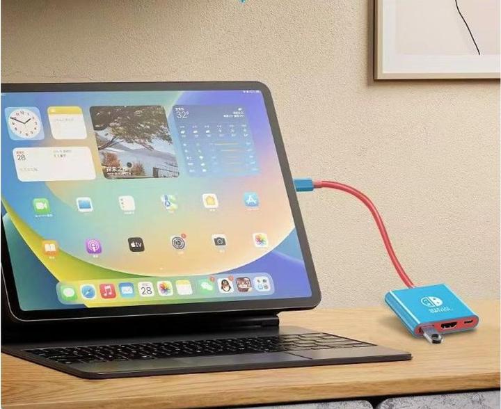 Produktbild PowerGuard NeedUse Switch USB-C to USB-A, HDMI Adapter 4K 1080p & Charge-In 100W (DSi XL)