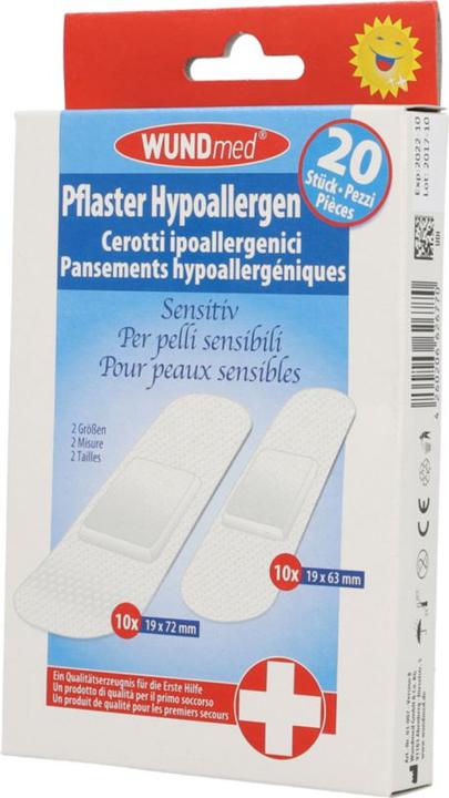 Actual product image Axisis Plasters Hypoall Sens Tr 2 (20x)