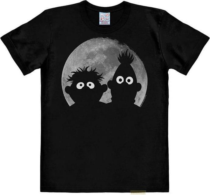 Image du produit Logoshirt Sesamstrasse Easy Fit T-Shirt Ernie & Bert - Moon Grösse M (M)