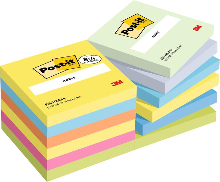 Blau, Gelb, Grün, Rosa, Orange
