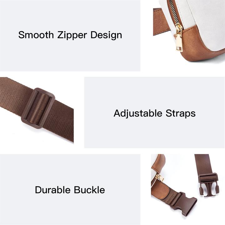 Only-Bags.Store Gürteltasche, PU-Leder Crossbody Tasche Umhängetasche