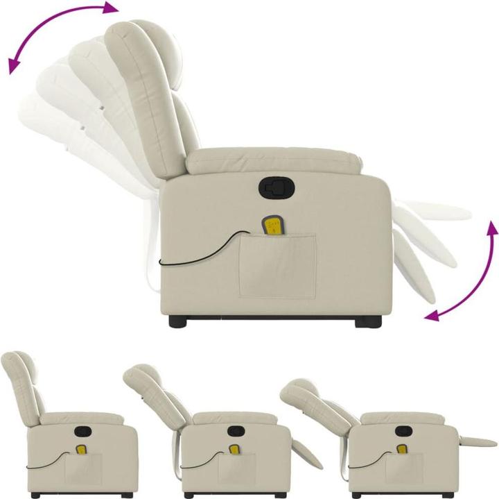 Produktbild vidaXL Massagesessel mit Aufstehhilfe