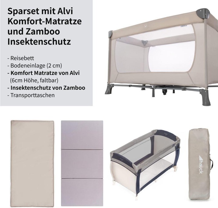Actual product image Hauck Dream'n Play + mattress