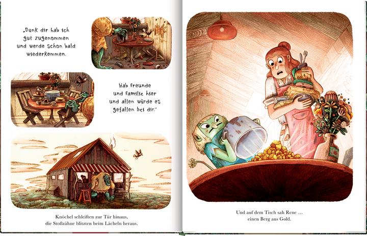 Produktbild Rene & Grimfuss in:, Das Café am Ende des Waldes (Deutsch, Kai Lüftner, Mikey Please, 2025)