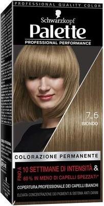 Produktbild Schwarzkopf Palette Professional Performance Haarfarbe 7.6 Blond 115ml (7 6 BIONDO)