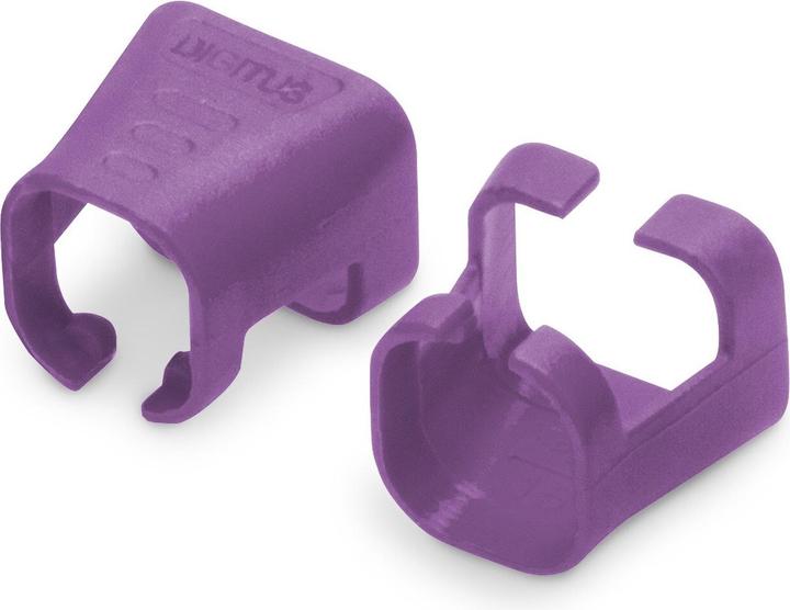 Produktbild Digitus Farbclips für Patchkabel - Violett (CAT5e)