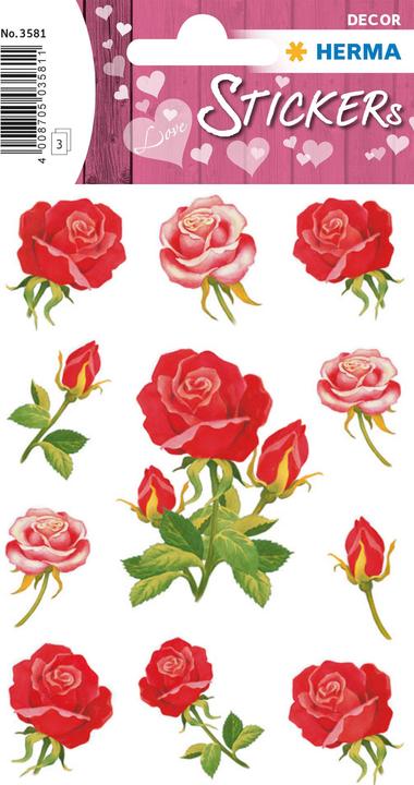 Produktbild HERMA Sticker Blumen