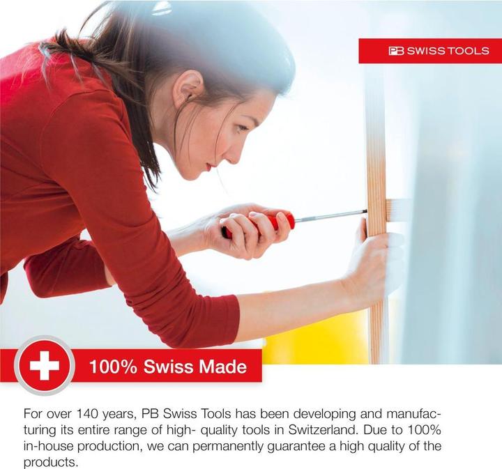 Produktbild PB Swiss Tools PB 1560 CBB (Phillipps-Kreuzschlitz (PH), Schlitzschrauben)
