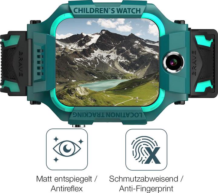 Actual product image Dipos Screen Protector Anti-Glare for Retoo E746-1 1.44 Zoll