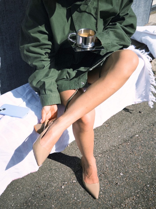 Actual product image Bianco BIAMARALYN Pumps (38)