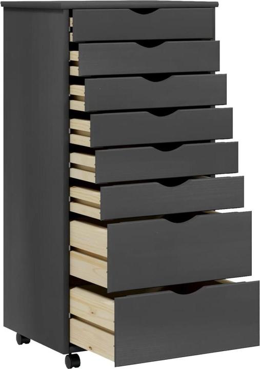 Produktbild vidaXL Rollschrank (53 x 39 x 103 cm)