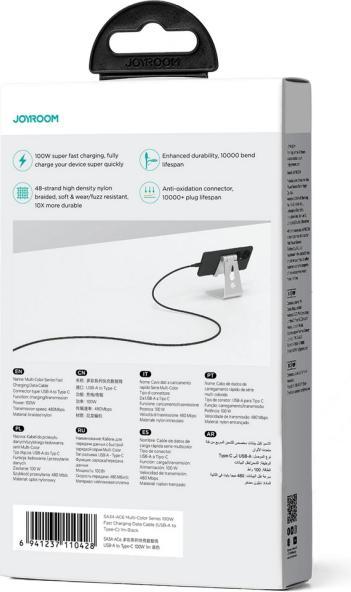 Productafbeelding Joyroom USB A — USB C (1 m, USB 3.0, 100 W)