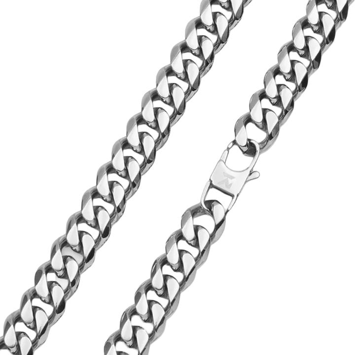 Produktbild K12 - Silver Cuban Chain - 13 mm (Chirurgenstahl 316L)