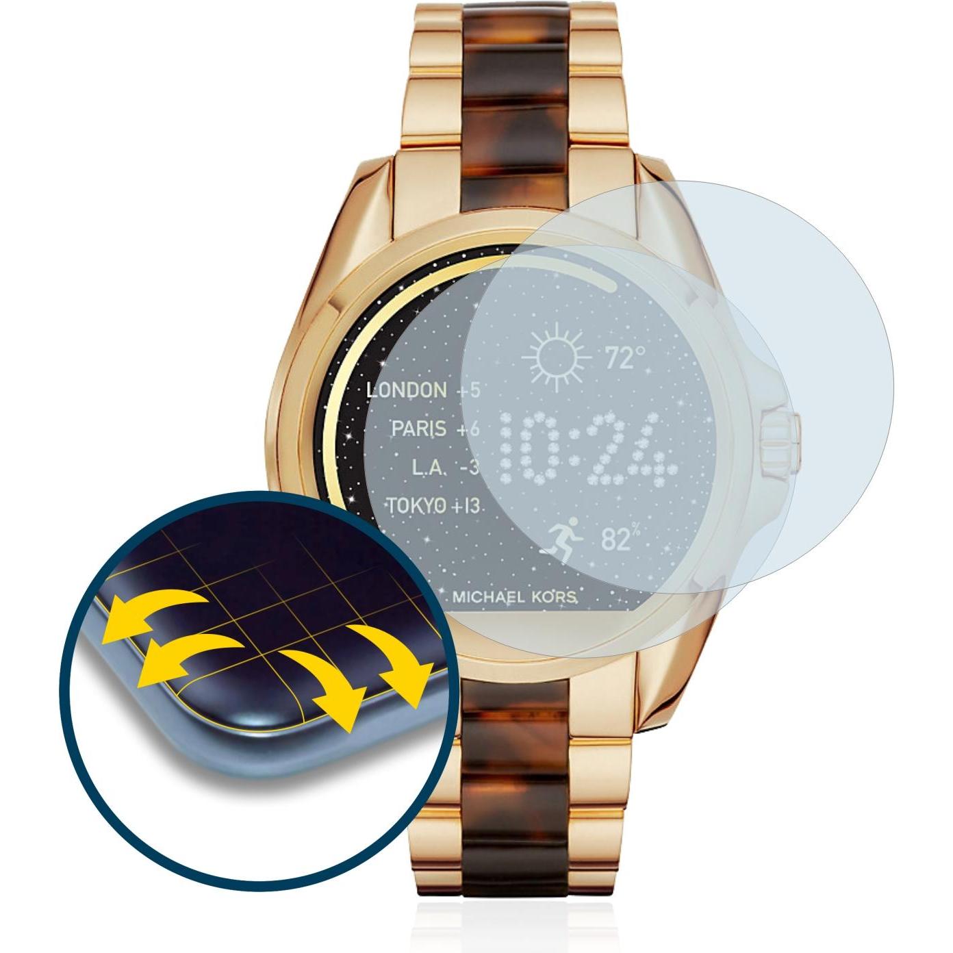 Thumbnail - BROTECT Full-Cover Displayschutz, Smartwatch Schutzfolie, Transparent