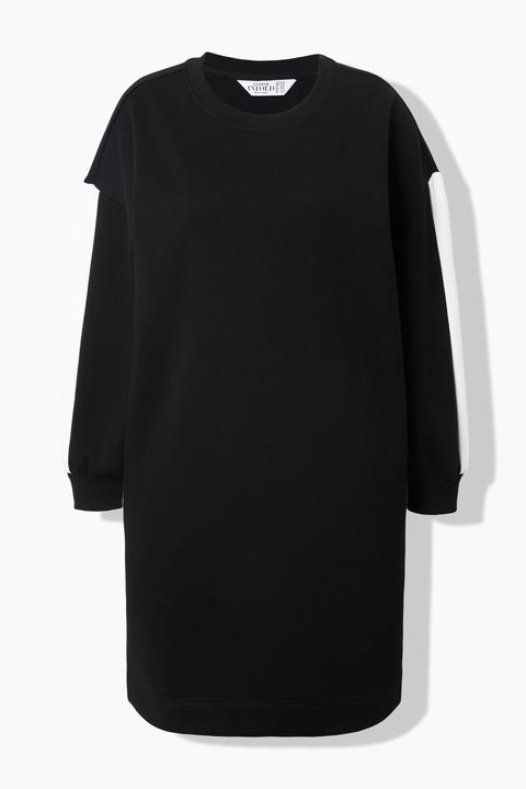 Image du produit Studio Untold Robe en molleton oversize à rayures latérales (54)