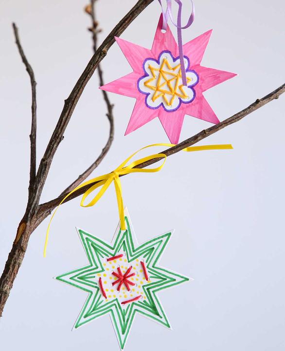 Actual product image I Am Creative Stick cardboard star, 12 pcs.