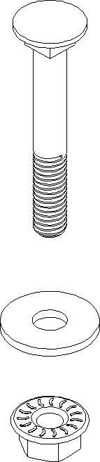 Immagine prodotto Niedax Testa tonda piatta shr. (50 Viti per pezzo)