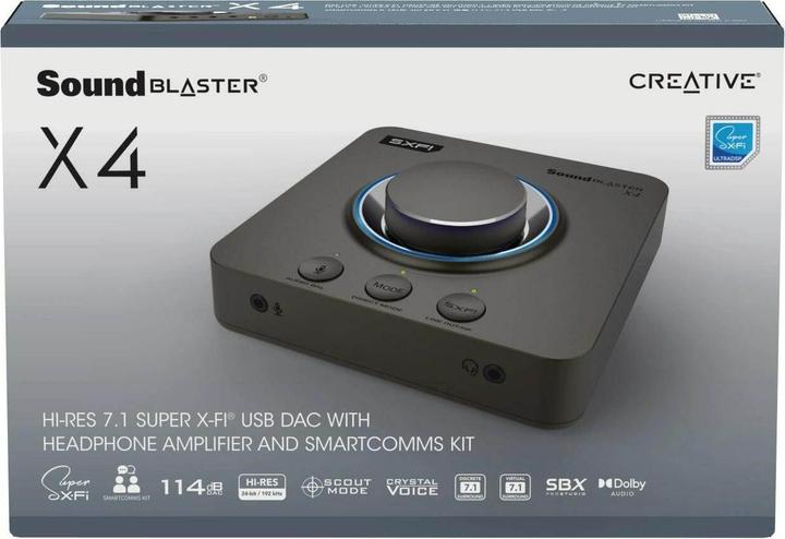 Immagine prodotto Creative Sound Blaster X4 (USB-C)