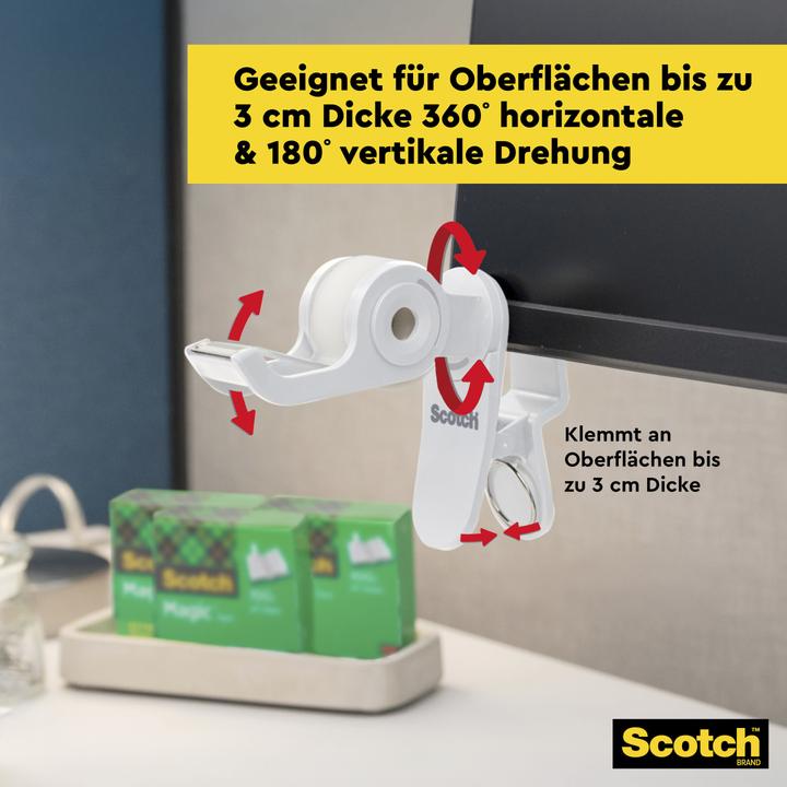 Produktbild Scotch Magic Clip & Twist Tischabroller