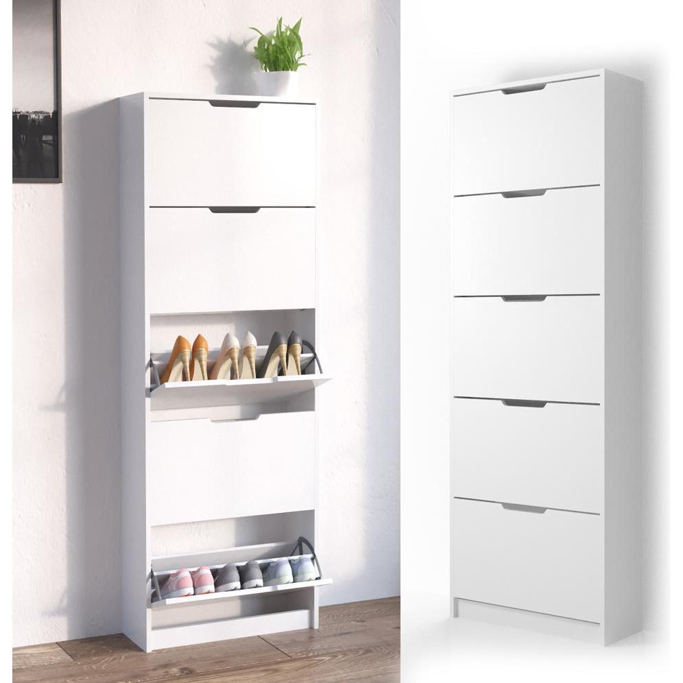Thumbnail - Vicco, Schuhschrank, Luca (59 x 22 x 169 cm)