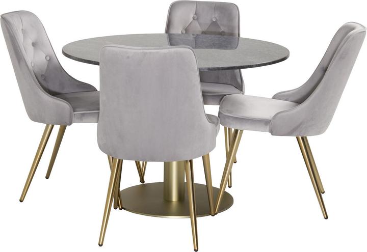 Produktbild Ebuy24 Essgruppe Estelle 17 (5-teilig) (Marmor)