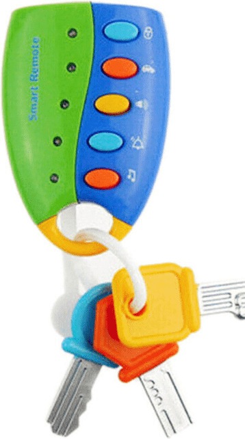 Produktbild Activity Board Baby-Spielzeug-Musik-Cartoon-Autoschlüssel, Gesangs-Smart-Remote-Autostimmen, Rollenspiel