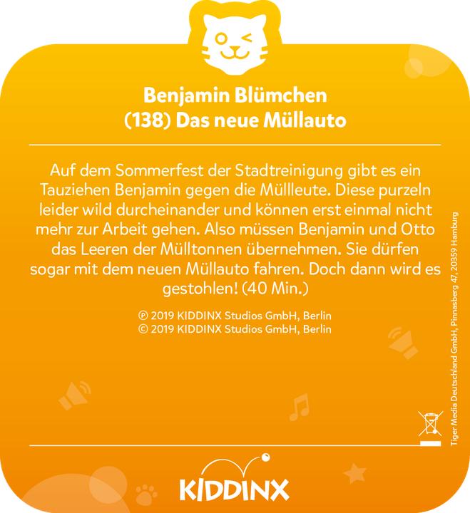 Produktbild Tigermedia Tigercard Benjamin Blümchen Das neue Müllauto (Deutsch)