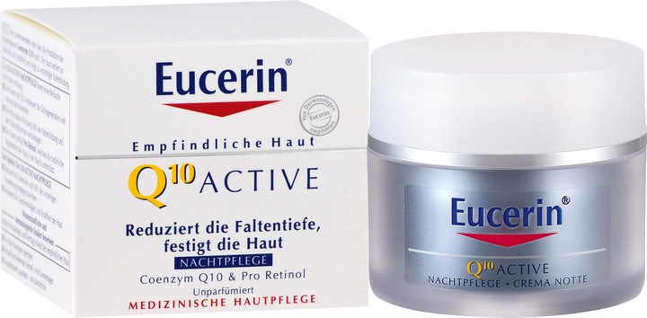 Immagine prodotto Eucerin Q10 Active (50 ml, Crema notte, Fino a SPF 10)