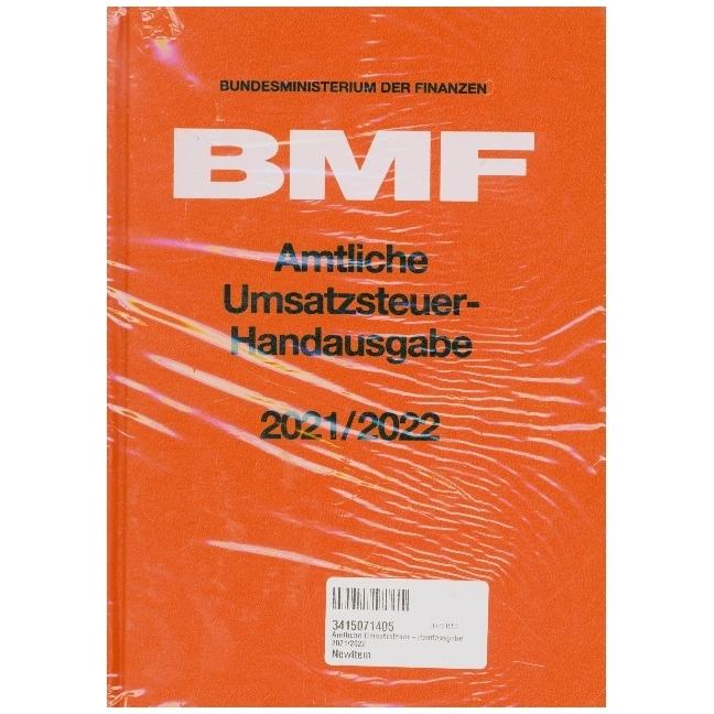 Amtliche Umsatzsteuer-Handausgabe 2021/, Fachbücher von Bundesministerium Der Finanzen