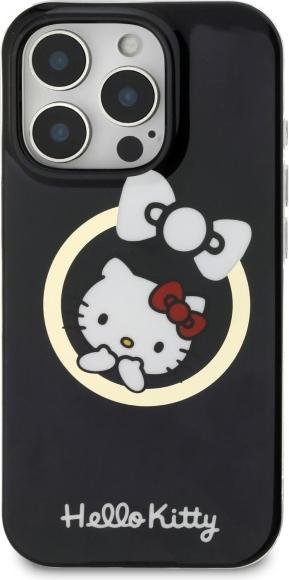 Image du produit Hello Kitty HKHMP16XHFLBK iPhone 16 Pro Max 6,9" czarny/black hardcase IML Fun bow Magsafe (Apple iPhone 16 Pro Max)