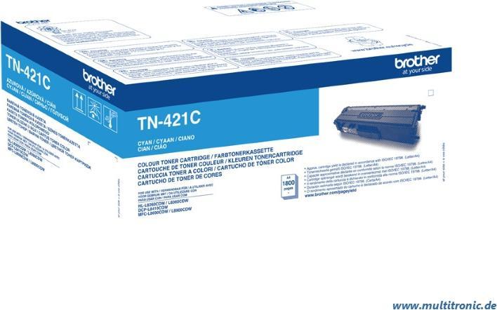 Actual product image Brother Tn-421c (C)