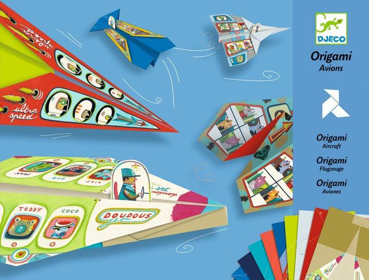 Actual product image Djeco Airplane leaflets book