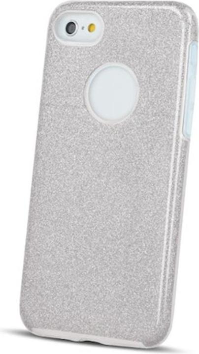 Actual product image OEM Glitter 3in1 case for Samsung Galaxy A51 silver (Samsung Galaxy A51)